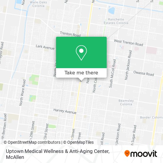 Uptown Medical Wellness & Anti-Aging Center map