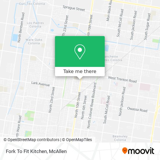 fork to fit kitchen locations