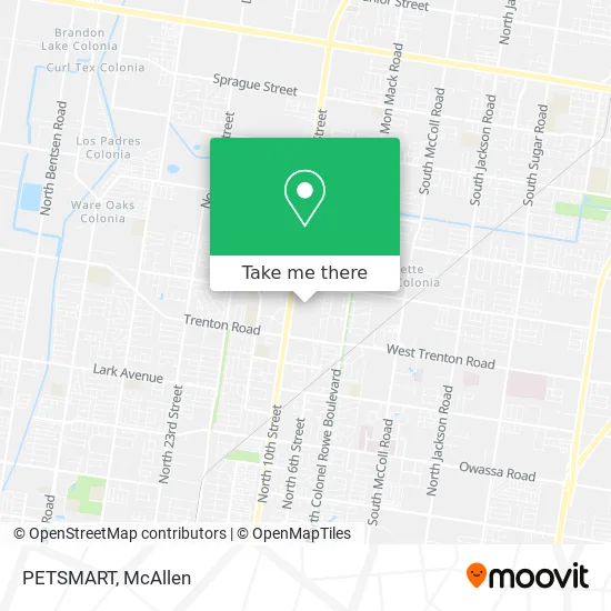 PETSMART map