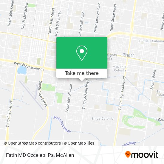 Fatih MD Ozcelebi Pa map
