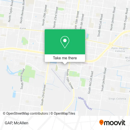Mapa de GAP