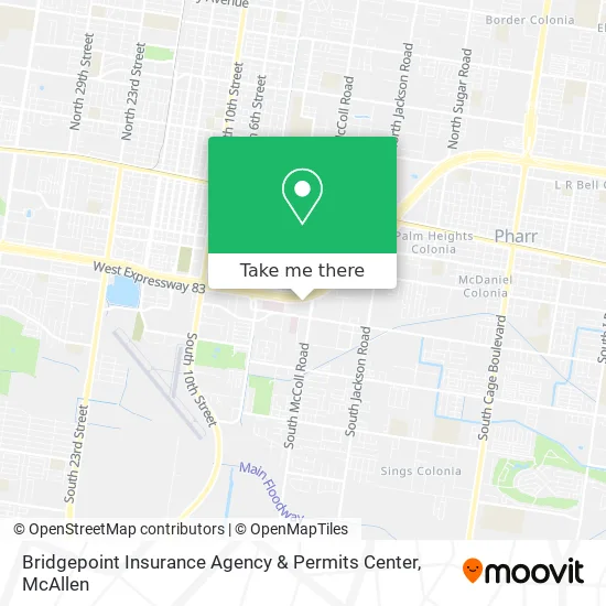 Bridgepoint Insurance Agency & Permits Center map