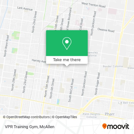 VPR Training Gym map