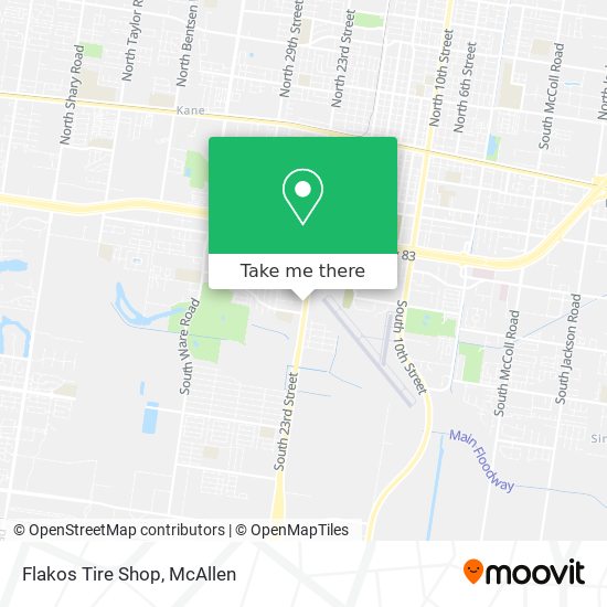 Flakos Tire Shop map