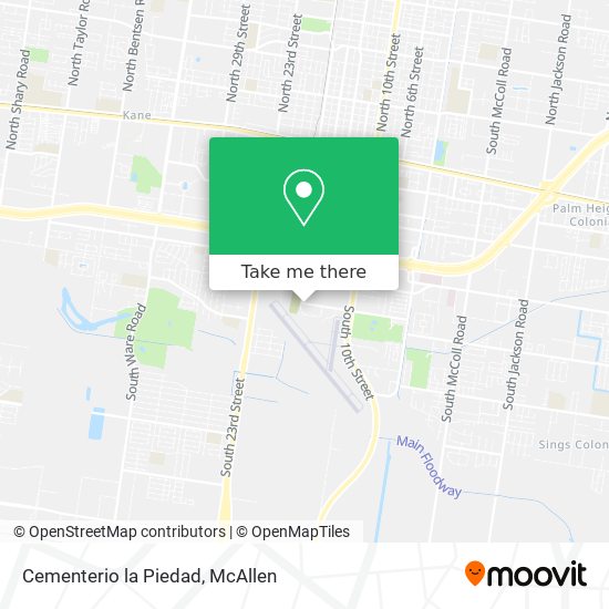 Mapa de Cementerio la Piedad