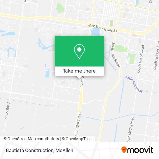 Bautista Construction map