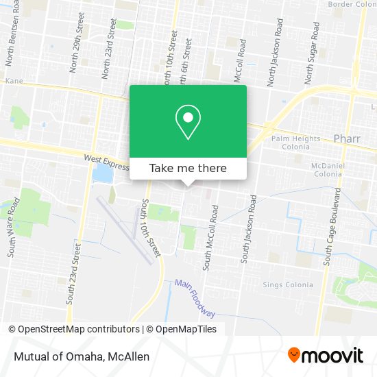 Mapa de Mutual of Omaha
