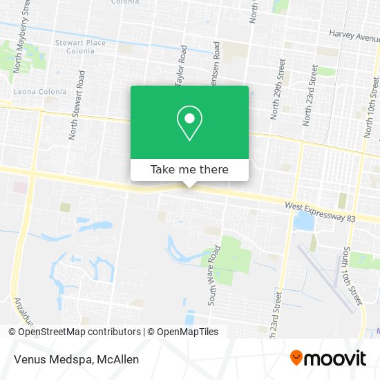 Venus Medspa map