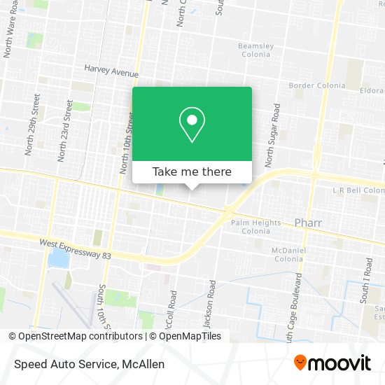 Mapa de Speed Auto Service