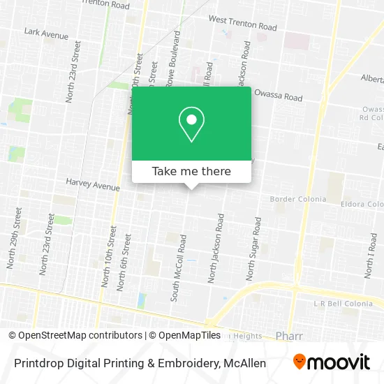 Printdrop Digital Printing & Embroidery map