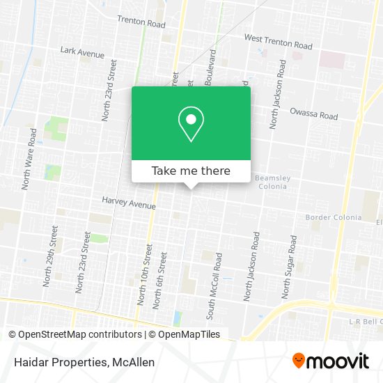 Mapa de Haidar Properties