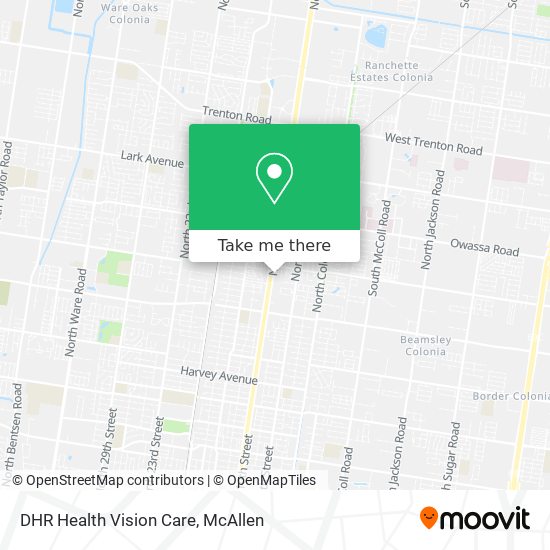 Mapa de DHR Health Vision Care