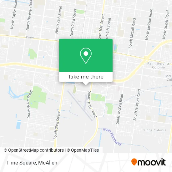 Mapa de Time Square