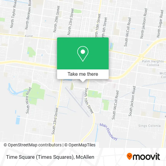 Mapa de Time Square (Times Squares)