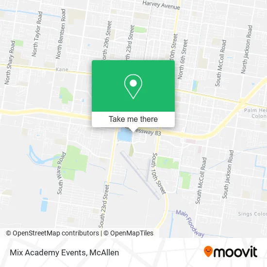 Mix Academy Events map