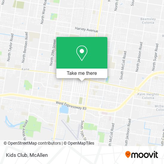 Kids Club map