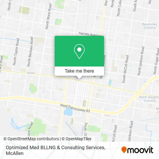 Mapa de Optimized Med BLLNG & Consulting Services