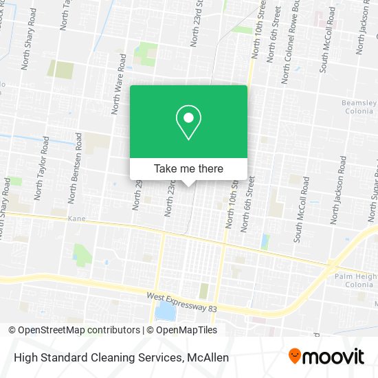 Mapa de High Standard Cleaning Services