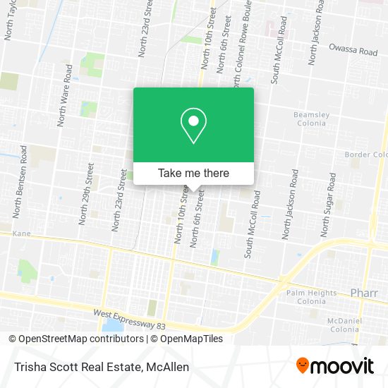 Trisha Scott Real Estate map