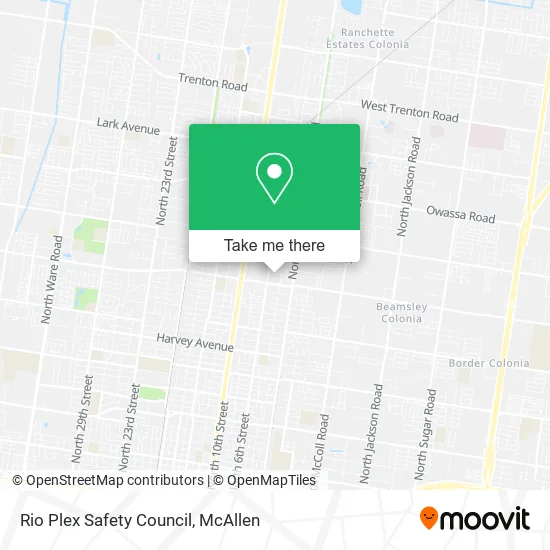 Rio Plex Safety Council map
