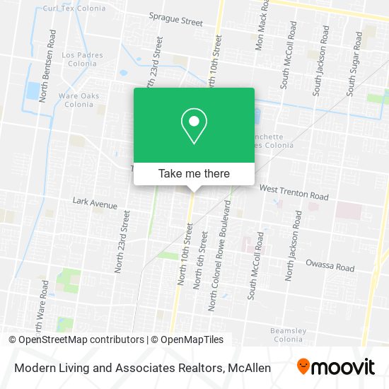 Mapa de Modern Living and Associates Realtors