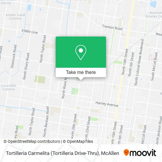 Tortilleria Carmelita (Tortilleria Drive-Thru) map