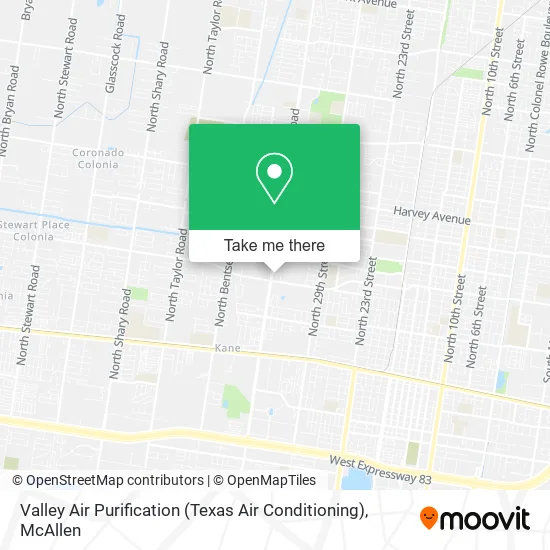 Valley Air Purification (Texas Air Conditioning) map