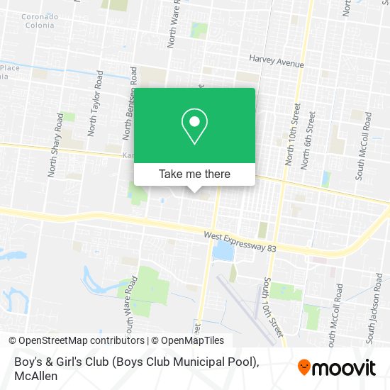 Boy's & Girl's Club (Boys Club Municipal Pool) map