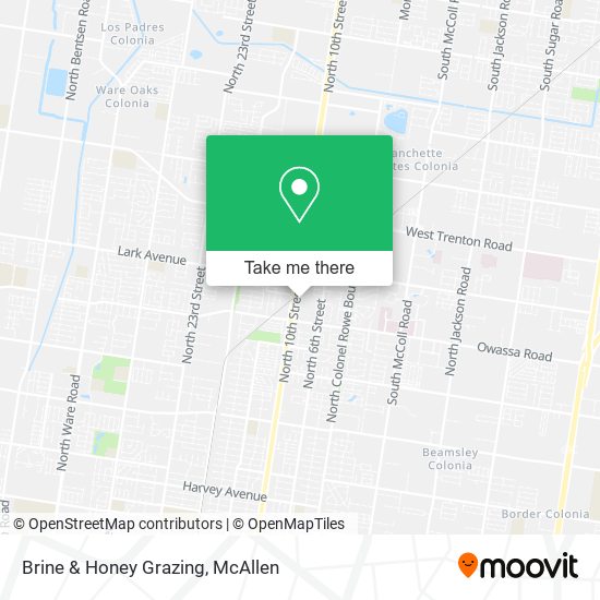 Brine & Honey Grazing map