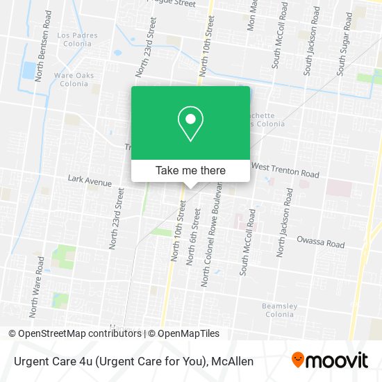 Urgent Care 4u (Urgent Care for You) map