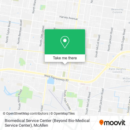 Biomedical Service Center (Beyond Bio-Medical Service Center) map