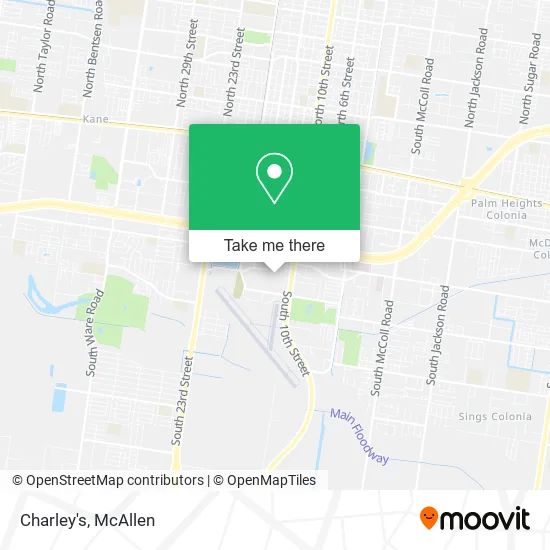 Mapa de Charley's