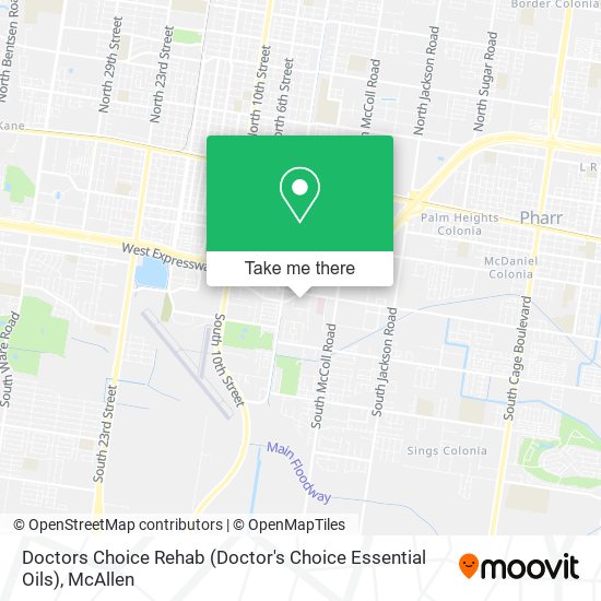 Doctors Choice Rehab (Doctor's Choice Essential Oils) map