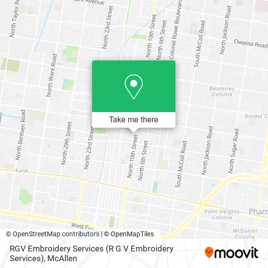 Mapa de RGV Embroidery Services (R G V Embroidery Services)