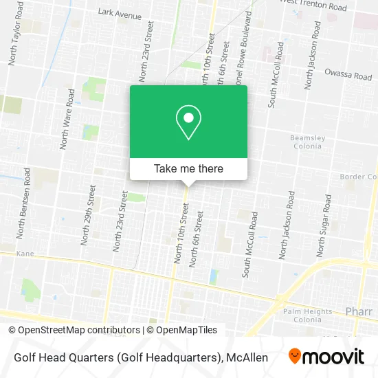 Mapa de Golf Head Quarters (Golf Headquarters)