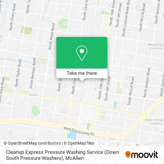 Cleanup Express Pressure Washing Service (Down South Pressure Washers) map