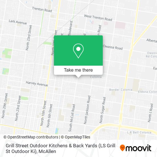 Grill Street Outdoor Kitchens & Back Yards (LS Grill St Outdoor Ki) map