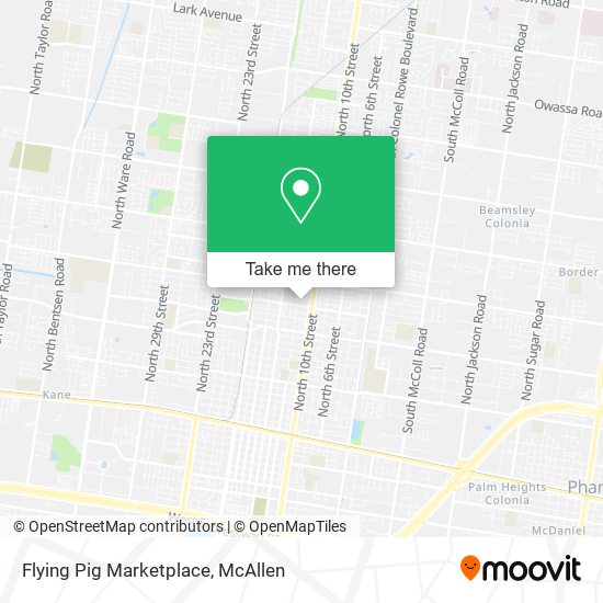 Flying Pig Marketplace map
