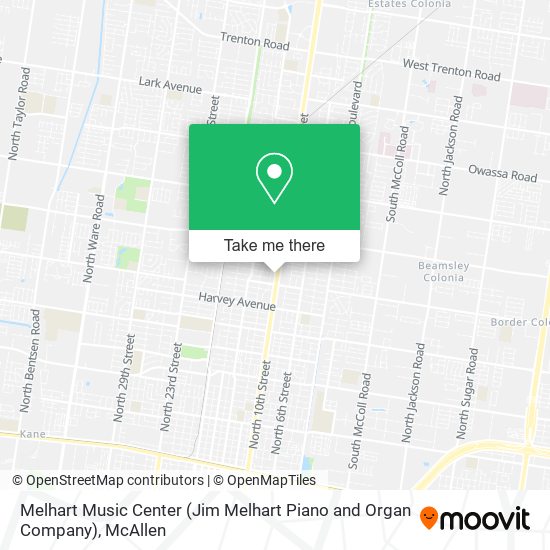 Melhart Music Center (Jim Melhart Piano and Organ Company) map