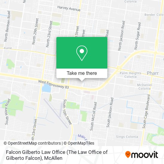 Falcon Gilberto Law Office (The Law Office of Gilberto Falcon) map