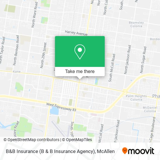 B&B Insurance (B & B Insurance Agency) map