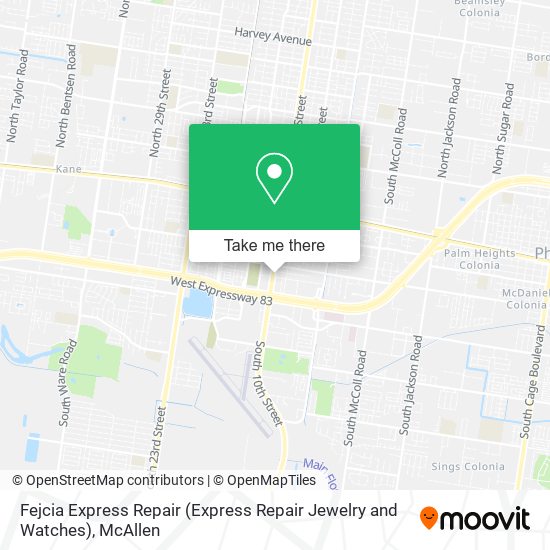 Fejcia Express Repair (Express Repair Jewelry and Watches) map