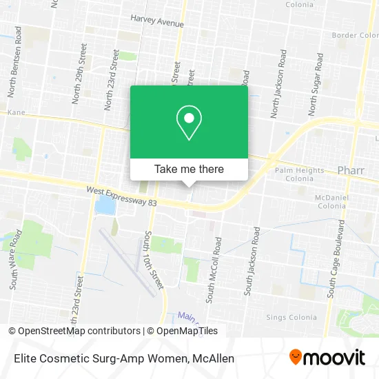 Mapa de Elite Cosmetic Surg-Amp Women