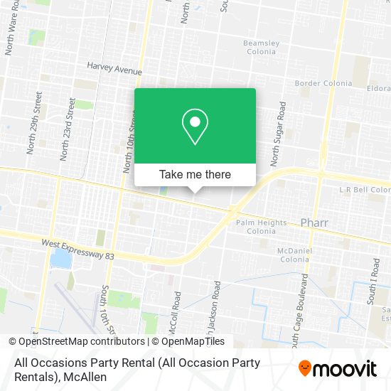 All Occasions Party Rental (All Occasion Party Rentals) map
