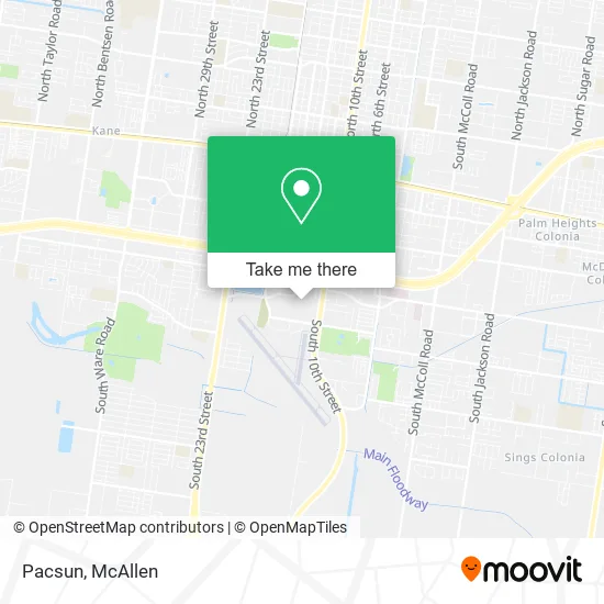 Mapa de Pacsun