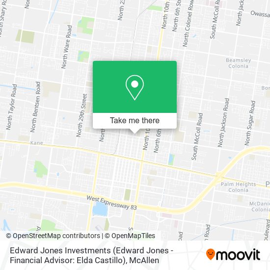 Edward Jones Investments (Edward Jones - Financial Advisor: Elda Castillo) map