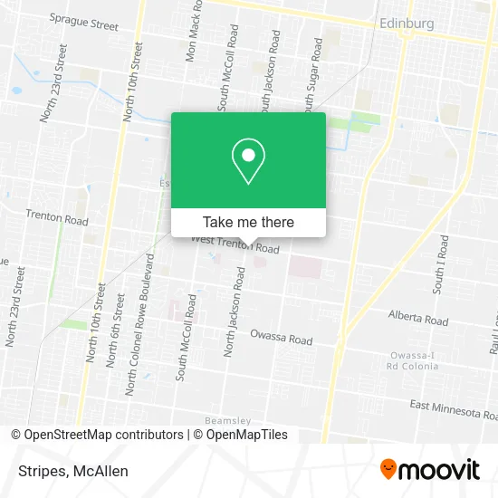 Mapa de Stripes