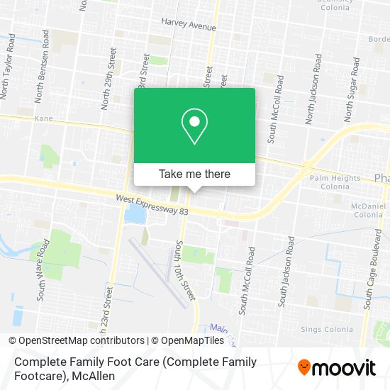 Complete Family Foot Care (Complete Family Footcare) map