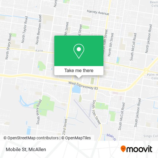 Mobile St map