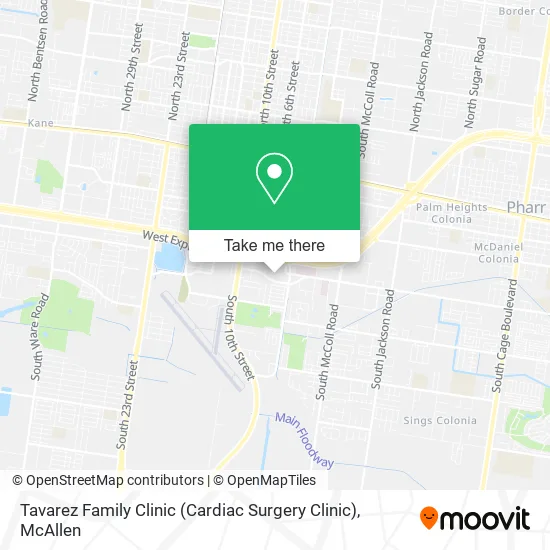 Mapa de Tavarez Family Clinic (Cardiac Surgery Clinic)